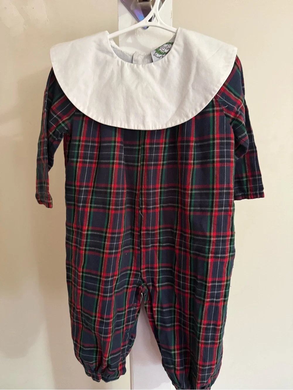 Cecil and Lou Smocked Bubble Romper